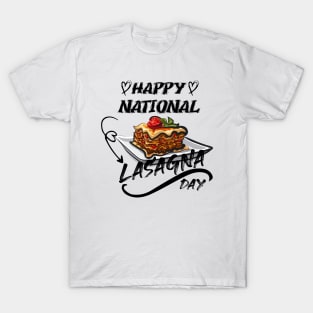 NATIONAL LASAGNA DAY T-Shirt